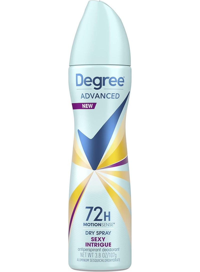 Degree Advanced 72H Dry Spray Intrigue 107g - Image 1